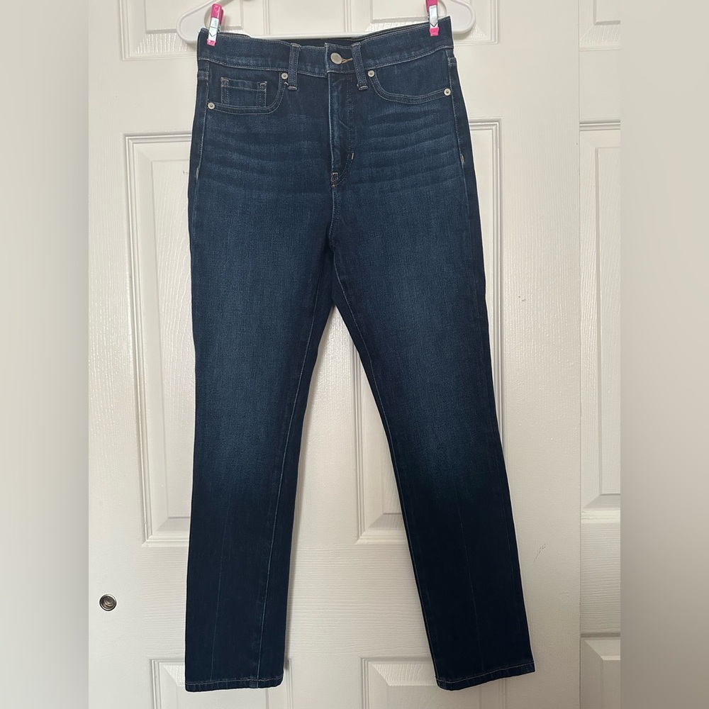 Banana Republic Dark Indigo Straight-Leg Jeans